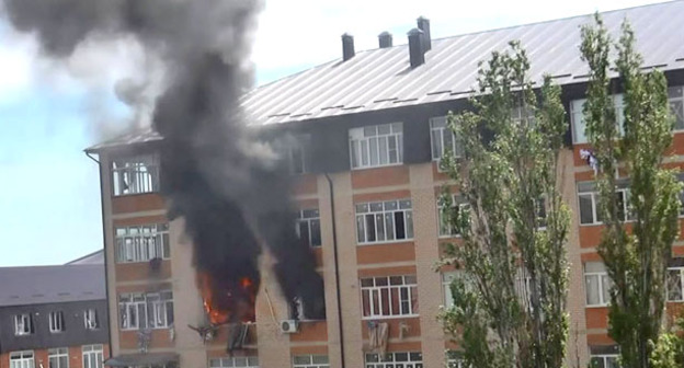 Спецоперация в Махачкале. 7 мая 2015 г. Фото http://nac.gov.ru/