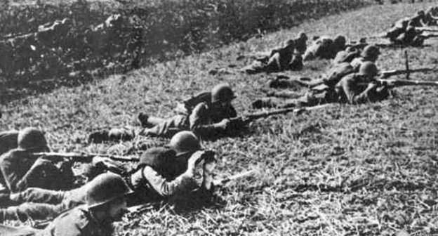 Польская пехота в обороне. 1939 г. Фото https://ru.wikipedia.org