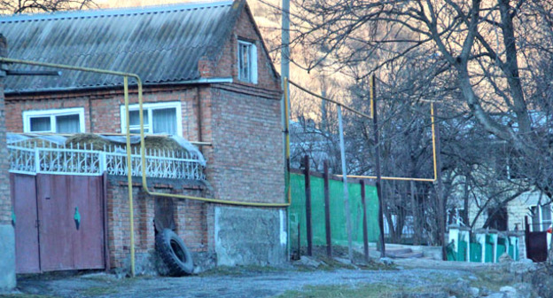 Улица в северо-осетинском селе. Фото Магомеда Магомедова для "Кавказского узла"