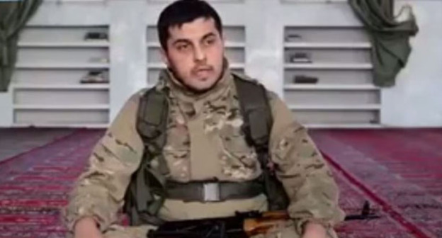 Халифат Надир Абу Халид в Сирии на джихаде. Кадр из видео пользователя kazim samu http://www.youtube.com/watch?v=LC_SB4cGcl0