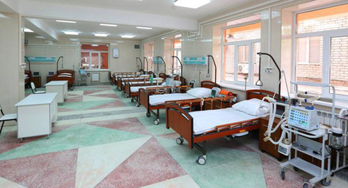 Новый корпус госпиталя для ветеранов в Махачкале. Фото: http://sdelano-u-nas.livejournal.com/7920483.html