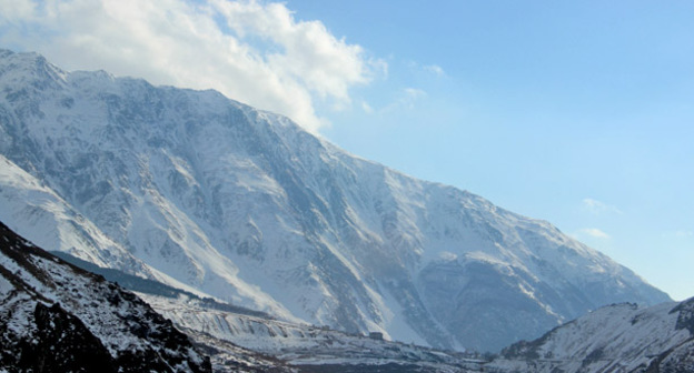 Горы в Грузии. Фото Магомеда Магомедова для "Кавказского узла"