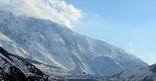 Горы в Грузии. Фото Магомеда Магомедова для "Кавказского узла"