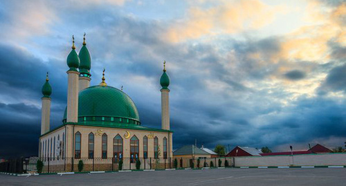 Мечеть в станице Орджоникидзевская, Ингушетия. Фото: http://skfo100.tmweb.ru/object/92/