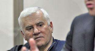 Саид Амиров в зале суда. Фото Олега Пчелова для "Кавказского узла"