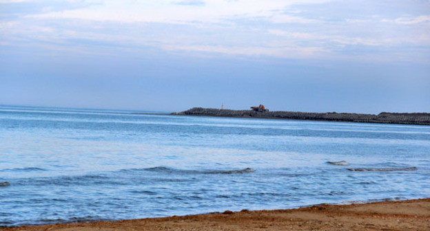 Каспийское море. Фото Магомеда Магомедова для "Кавказского узла"