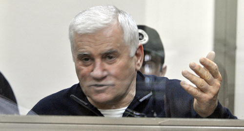 Саид Амиров в зале суда, 19 мая 2015 год. Фото Олега Пчелова для "Кавказского узла"