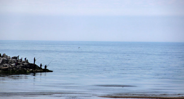 Каспийское море. Фото Магомеда Магомедова для "Кавказского узла"
