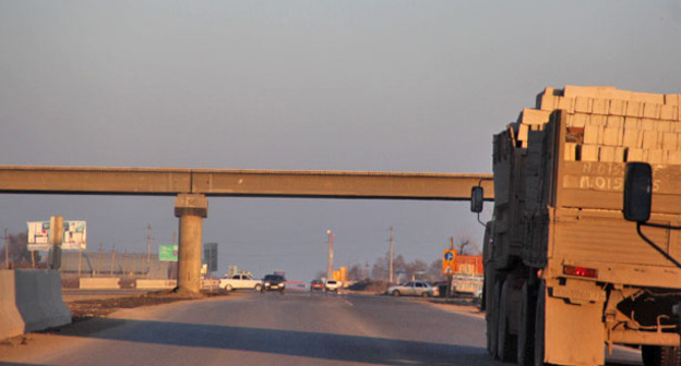 Федеральная автодорога Кавказ. Ингушетия. Фото Магомеда Магомедова для "Кавказского узла"