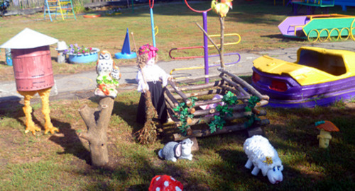 Игровая площадка в детском саду. Фото: http://bloknot-rostov.ru/