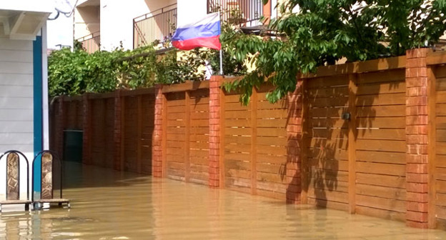 Потоп в Сочи. 26 июня 2015 г. Фото Анны Грицевич для "Кавказского узла"
