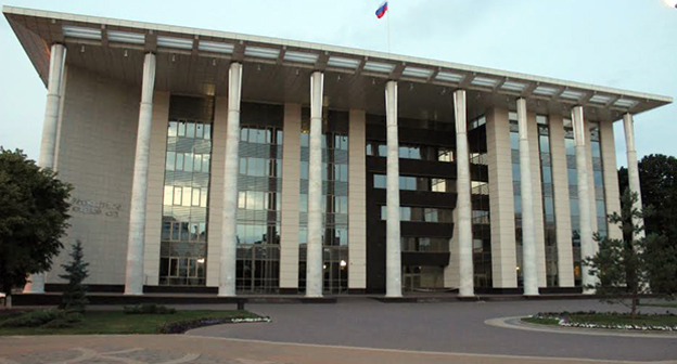 Здание Краснодарского краевого суда. Фото Ахмеда Альдебирова для "Кавказского узла