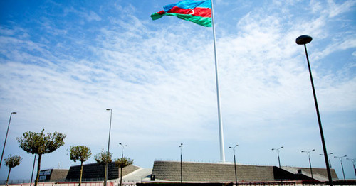 Площадь государственного флага в Баку. Фото Азиза Каримова для "Кавказского узла"