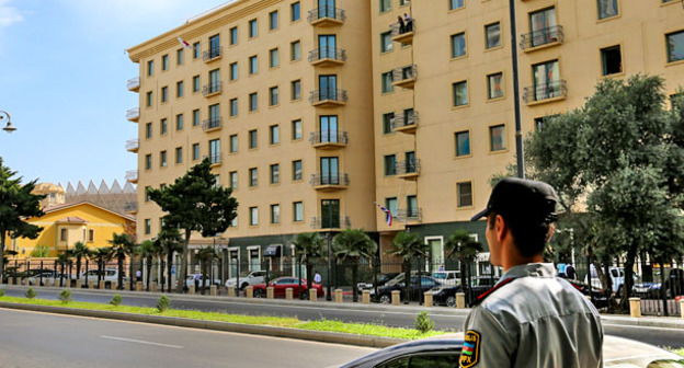 Посольство Израиля в Баку. Фото Азиза Каримова для "Кавказского узла"