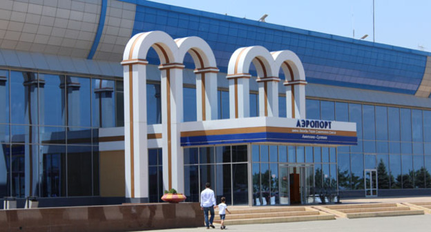 Махачкалинский аэропорт Уйташ. Фото Магомеда Магомедова для "Кавказского узла"