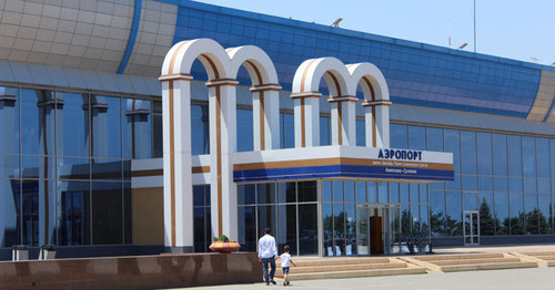 Махачкалинский аэропорт Уйташ. Фото Магомеда Магомедова для "Кавказского узла"