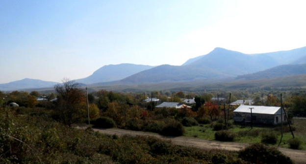 Вид села Нор-Сейсулан. Нагорный Карабах. Фото Алвард Григорян для "Кавказского узла"
