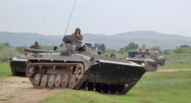 Грузино-американские военные учения на полигоне Вазиани. Грузия, 17 мая 2015 г. Фото Инны Кукуджановой для "Кавказского узла"