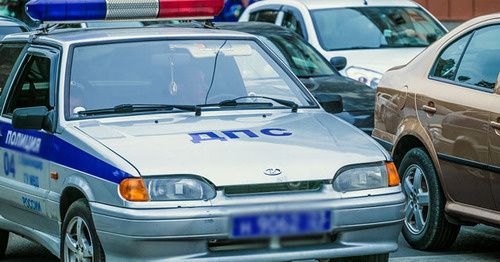 Полицейская машина. Фото: Денис Яковлев / Югополис
