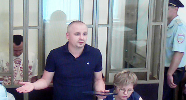 Заседание суда по делу Олега Сенцова. Ростов-на-Дону, 21 июля 2015 г. Фото Константина Волгина для "Кавказского узла"