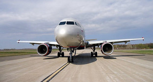 Взлёт самолёта авиакомпания "Донавиа". Фото: http://www.aeroflot-don.ru/company.aspx?no=491