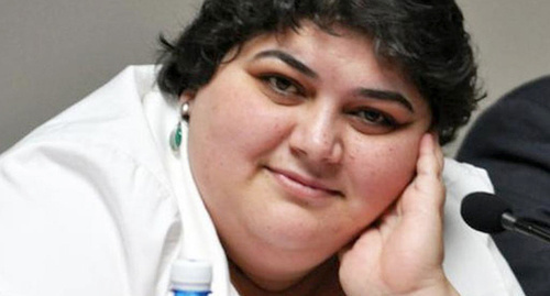Хадиджа Исамайлова. Фото: http://amnesty.org.ru/ru/2014-12-08-izmailova/