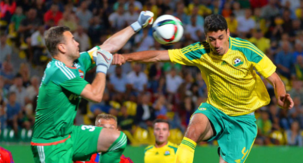 Игроки ФК "Кубань" Фото: http://fckuban.ru/news/7417/