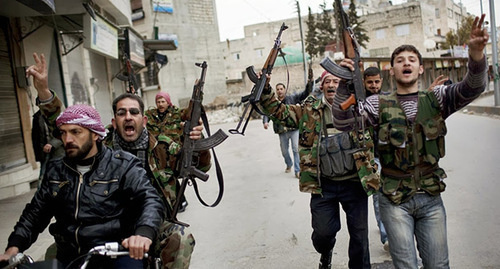 Боевики в Сирии. Фото: http://armenpress.am/rus/news/791294/