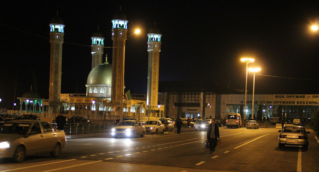 Мечеть в аэропорту Грозного. Фото Магомеда Магомедова для "Кавказского узла"
