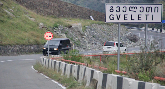 Военно-грузинская дорога. Фото Магомеда Магомедова для "Кавказского узла"