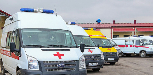 Машины скорой помощи. Фото: пресс-служба главы Ингушетии