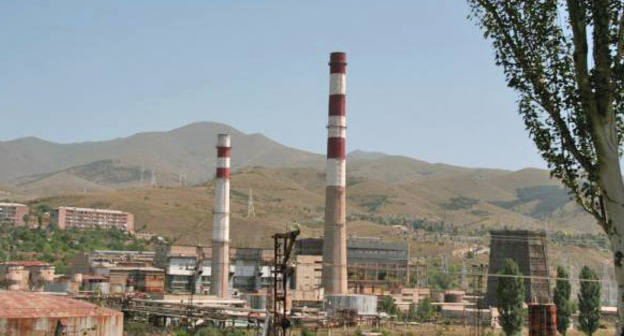 Химический комплекс "Ванадзор-Химпром". Фото: Vanadzor : Usine chimique https://ru.wikipedia.org