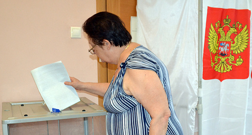 Голосование на выборах. Фото Светланы Кравченко для "Кавказского узла"