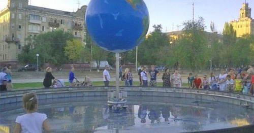Фонтан парка "70 лет Победы" в Волгограде. Фото http://bloknot-volgograd.ru/