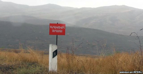 Часто обстреливаемая азербайжданской стороной территория в Тавушской области. Фото: RFE/RL,  http://rus.azatutyun.am/content/article/27269241.html