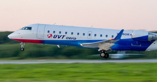 Самолет компании "ЮВТ-Аэро". Фото http://yuvt-aero.ru/samolet.html