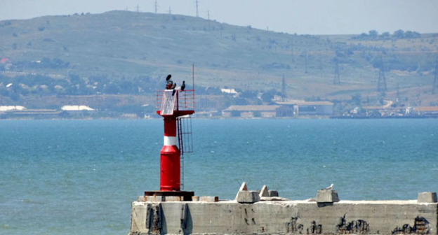 Керченская переправа. Фото Нины Тумановой для "Кавказского узла"