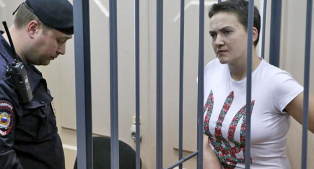 Надежда Савченко. Фото: UTR NEWS https://ru.wikipedia.org