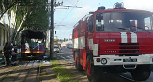 На месте происшествия. Фото: http://26.mchs.gov.ru/operationalpage/operational/item/3125910/