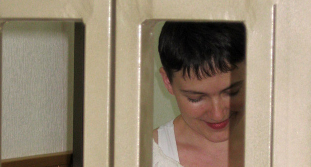 Надежда Савченко в здании городского суда Донецка. 30 сентября 2015 г. Фото Константина Волгина для "Кавказского узла"