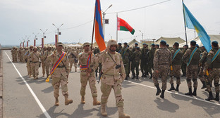 Учения "Нерушимое братство-2015" в Армении. Фото:http://www.odkb-csto.org/news/detail.php?ELEMENT_ID=5527&SECTION_ID=91