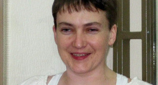 Надежда Савченко в здании городского суда Донецка. 30 сентября 2015 г. Фото Константина Волгина для "Кавказского узла" Надежда Савченко в здании городского суда Донецка. 30 сентября 2015 г. Фото Константина Волгина для "Кавказского узла"