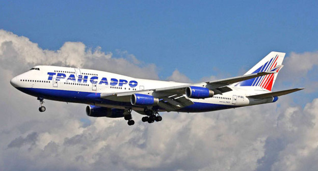 Самолет авиакомпании "Трансаэро". Фото: Ken Fielding/http://www.flickr.com/photos/kenfielding