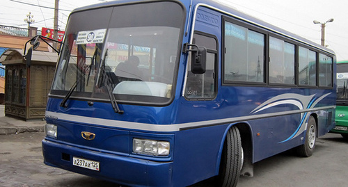 Автобус Daewoo. Фото: http://uincar.ru/news/events/224-ingushetiya-budet-delat-avtobusy-daewoo.html