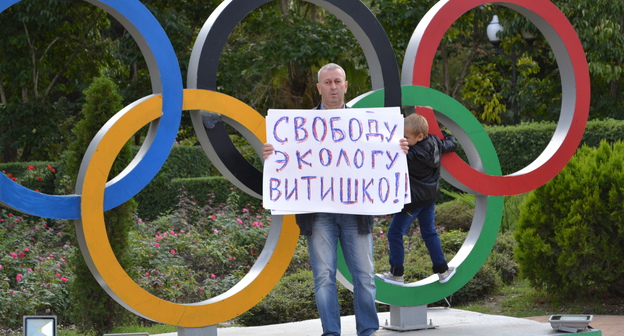 Ацамаз Хадиков. Фото Светланы Кравченко для "Кавказского узла"