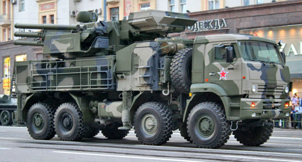 ЗРПК «Панцирь-С1». Фото: A.Savin https://ru.wikipedia.org
