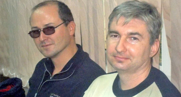 Михаил Долиев (справа). Фото Елены Гребенюк для "Кавказского узла"