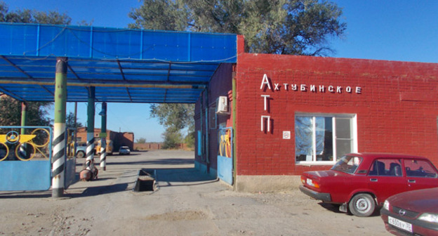 МП "Ахтубинское АТП". Ахтубинск, октябрь 2015 г. Фото Елены Гребенюк для "Кавказского узла"