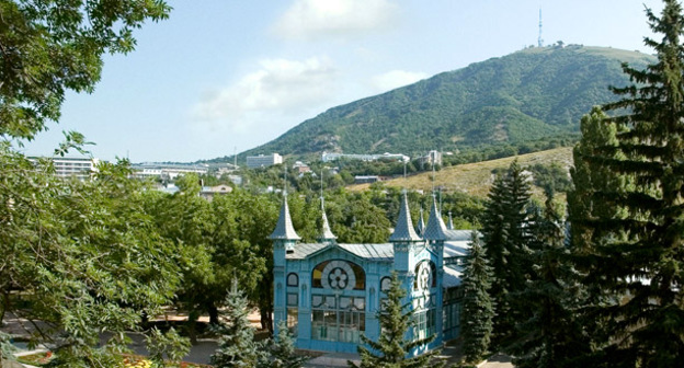 Лермонтовская галерея в Пятигорске. Ставропольский край. Фото: Антон Денисенко https://ru.wikipedia.org