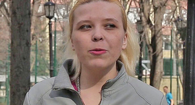 Дарья Полюдова. Кадр из видео пользователя Открытая Россия http://www.youtube.com/watch?v=awVTP1AgjfI